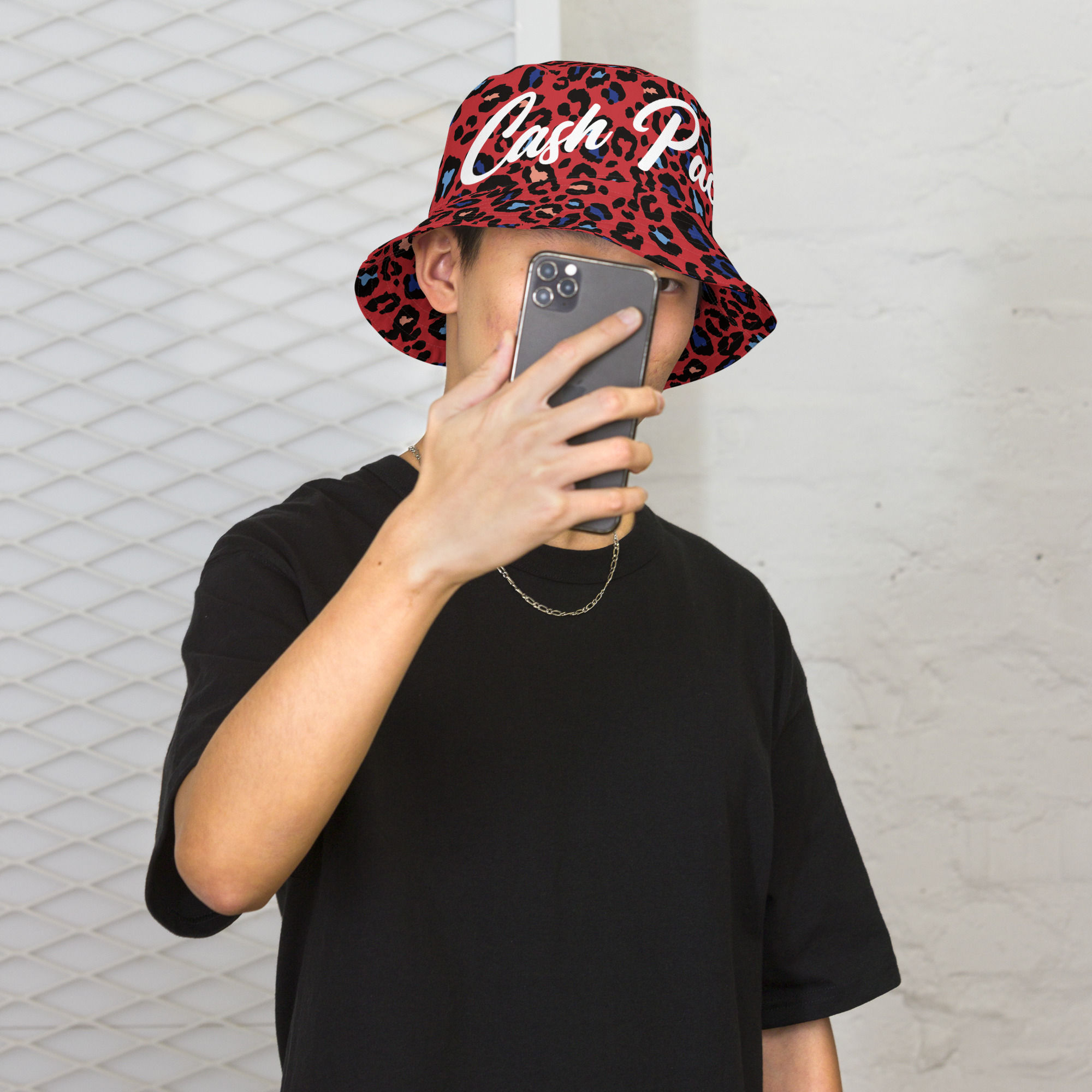 Cash Pack Signature Animal Print Bucket Hat