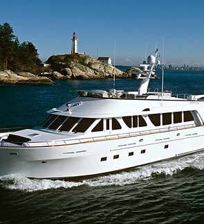 Luxury Yacht Sailing