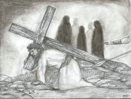 Station 7 - Jesus Falls the 2nd Time