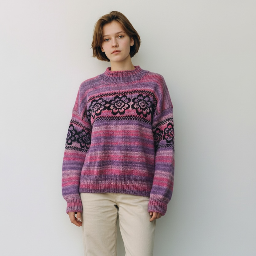 Floral Festival Sweater