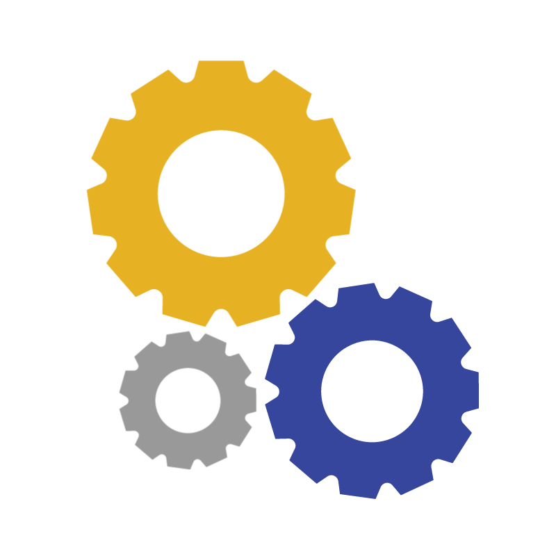 gears rotation as operating representation