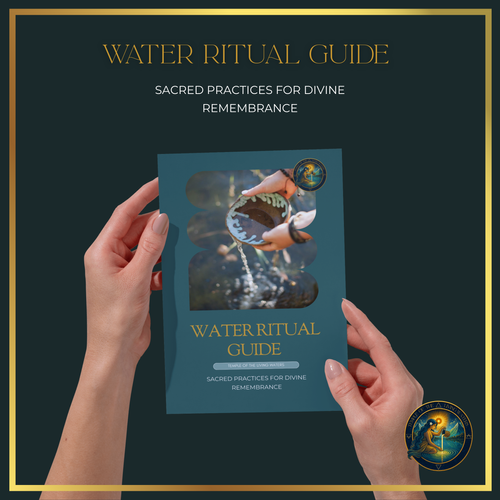 Sacred Waters Ritual Guide (Digital Download) | Templeofthelivingwat