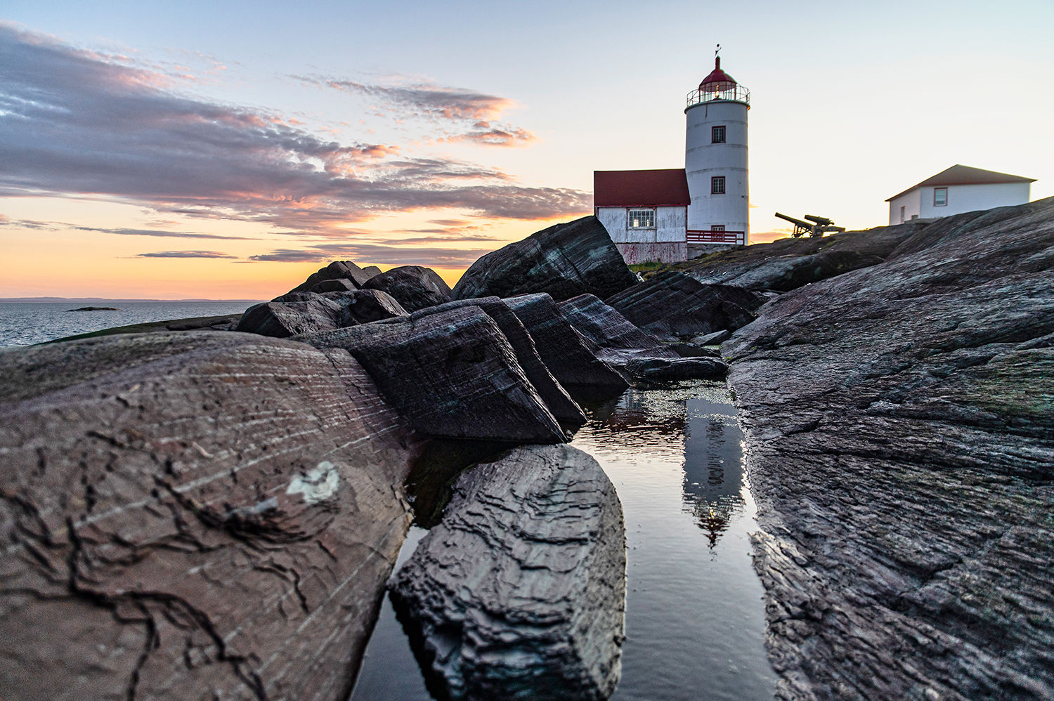 Le phare de l'île Verte