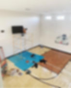 Home media Innovation installing television in home sports court