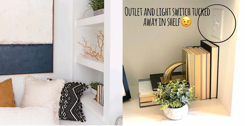 Book Nook shelf outlet
