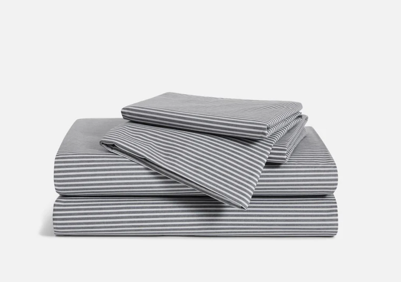 striped bedding