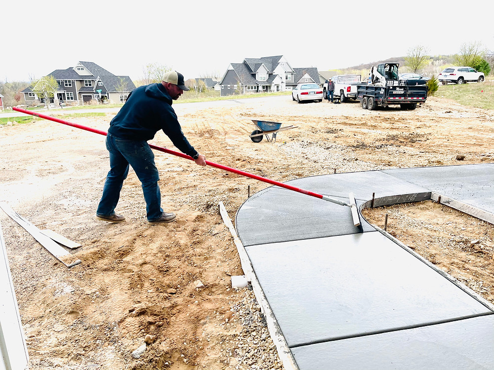 concrete sidewalk
