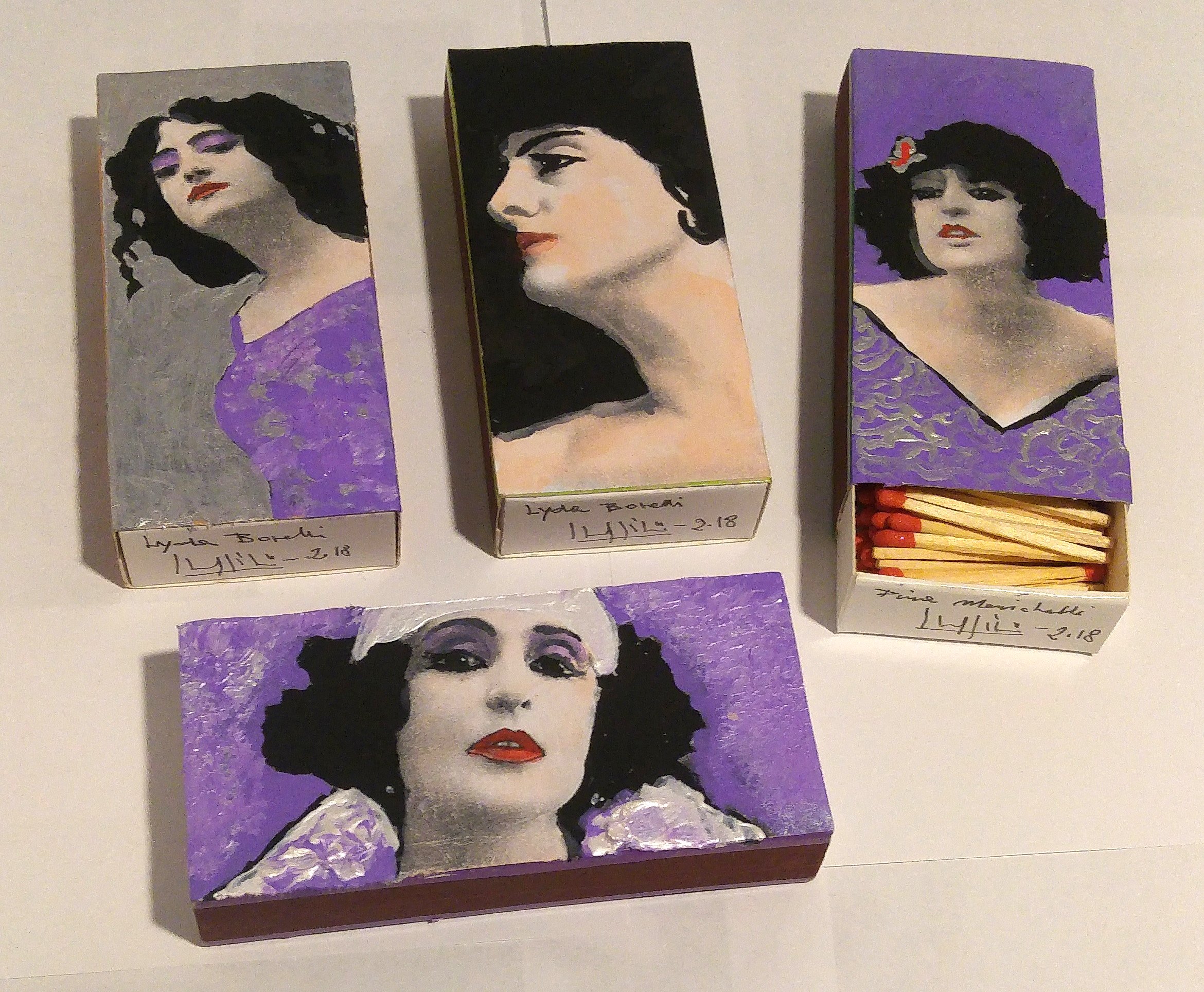 FOUR MATCHBOXES