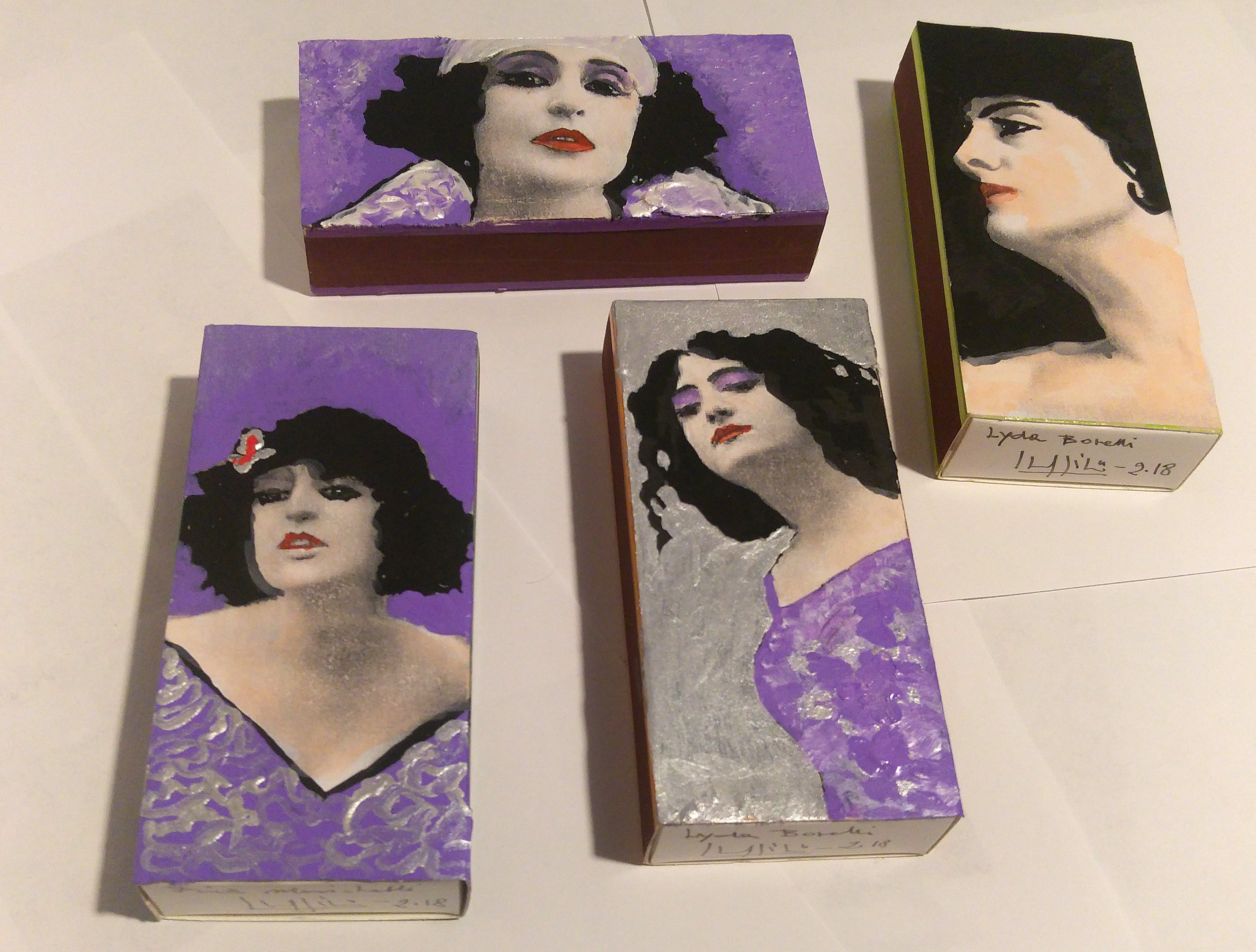FOUR MATCHBOXES