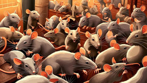 Arrête de crier il y a assez de bruits à rats