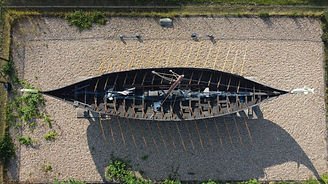 Viking ship Top Down