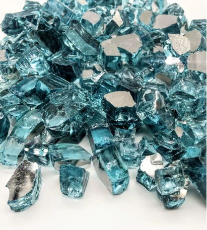 Aqua Fire Glass