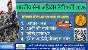 Indian Army Agniveer Recruitment Rally 2026