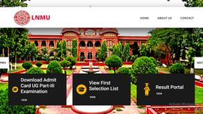 LNMU Part 3 Admit Card 2022 Season 2019-22 (Download)