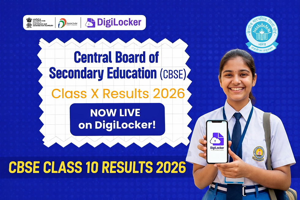 CBSE Class 10th Results 2026 OUT