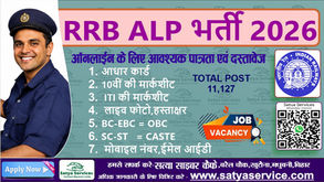 RRB ALP Recruitment 2026 Apply Online