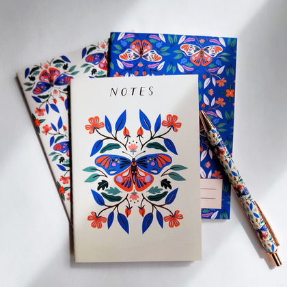 papillon, papeterie, dessin, illustration, Amélie broddes