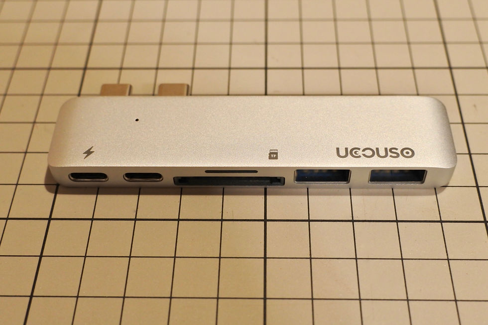 【レビュー】Macbook Pro (2016〜) 用 USB-Cハブ UCOUSO - UC28A