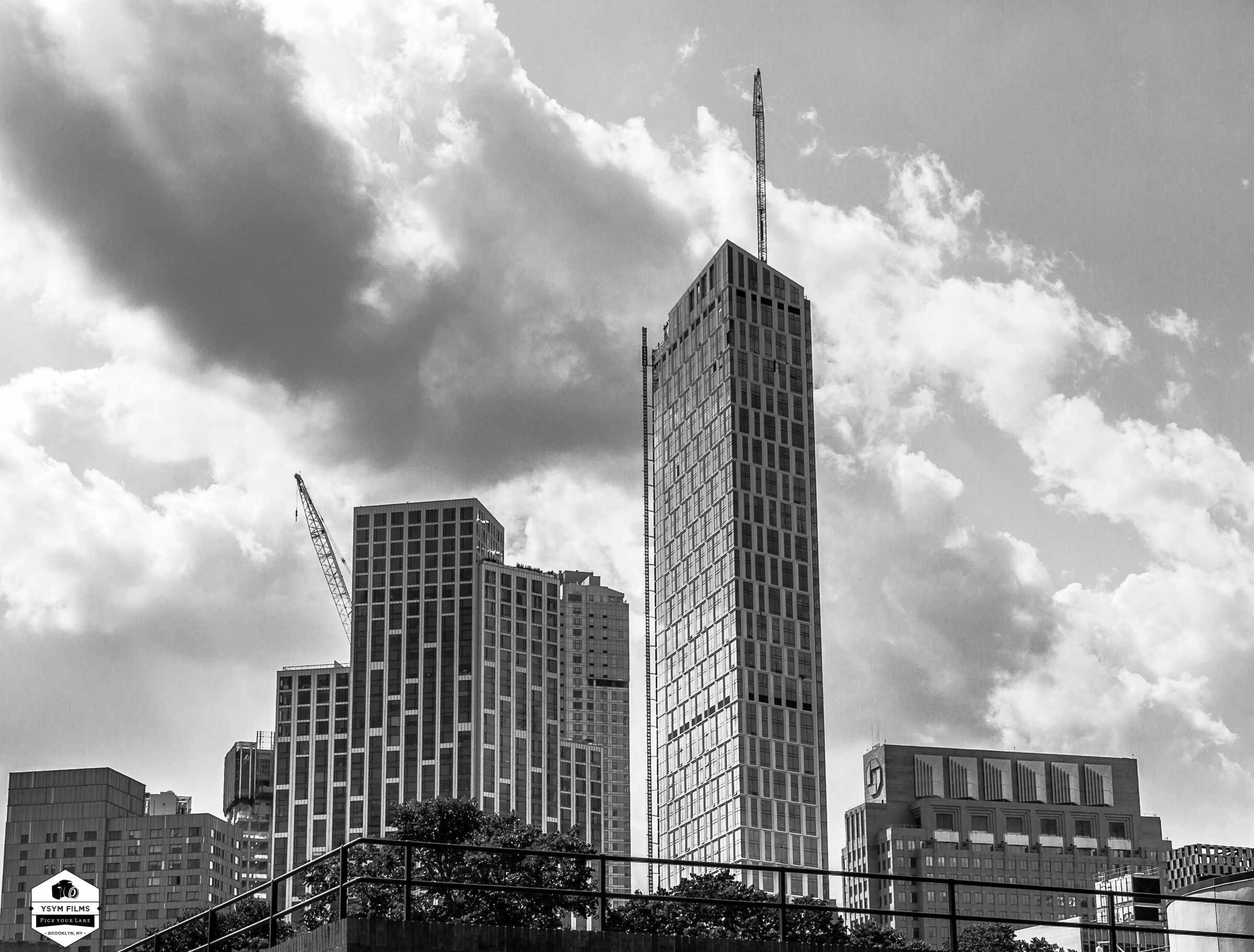 Chase Metro Tech & The New Brooklyn Skyline 24 x 36 sized portrait