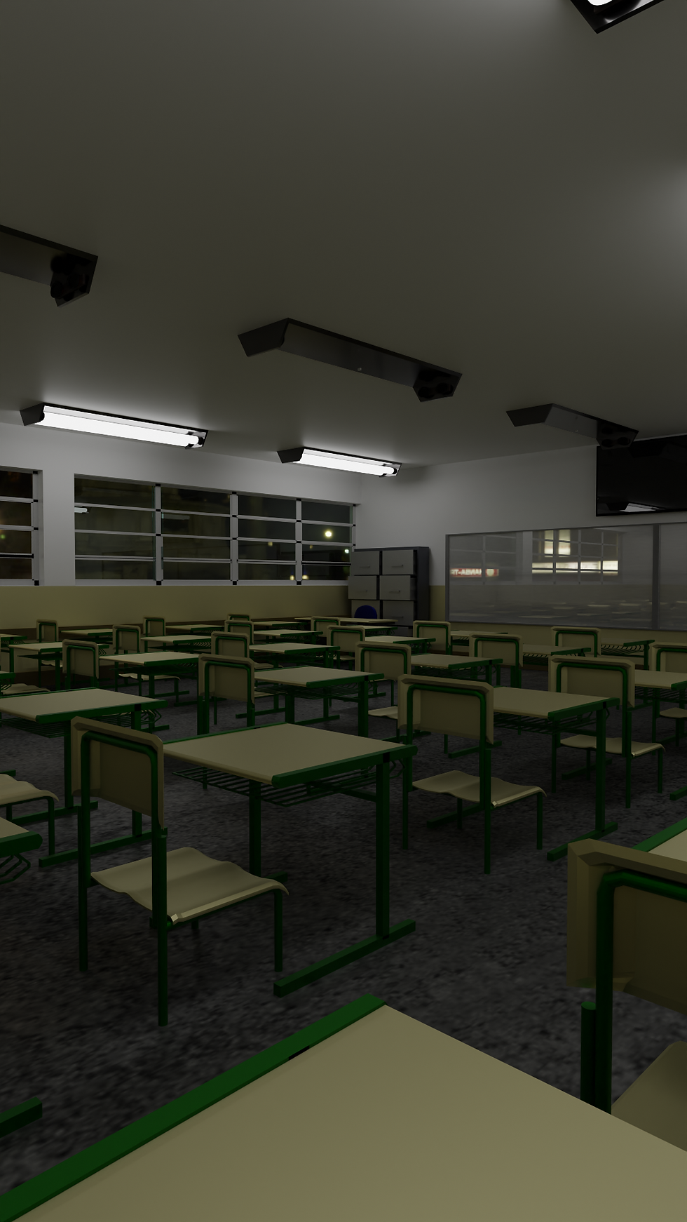 Miniatura: Sala de aula - cenário