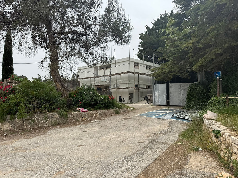 Fixing the clinic and accounting building