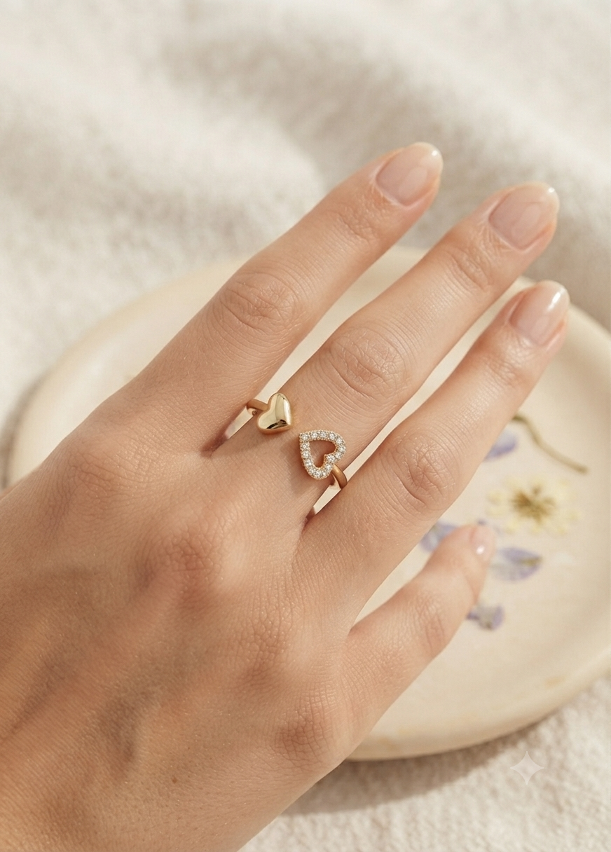 Thumbnail: Heart Snuggle Ring