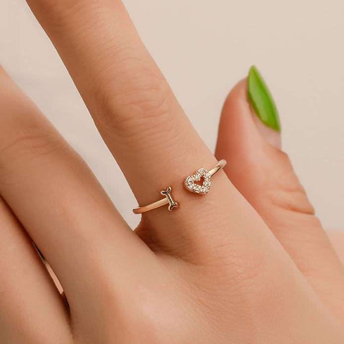 Thumbnail: Women Gold plated light Stylish Finger Ring
