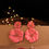 Thumbnail: Boho style double layer flower earrings