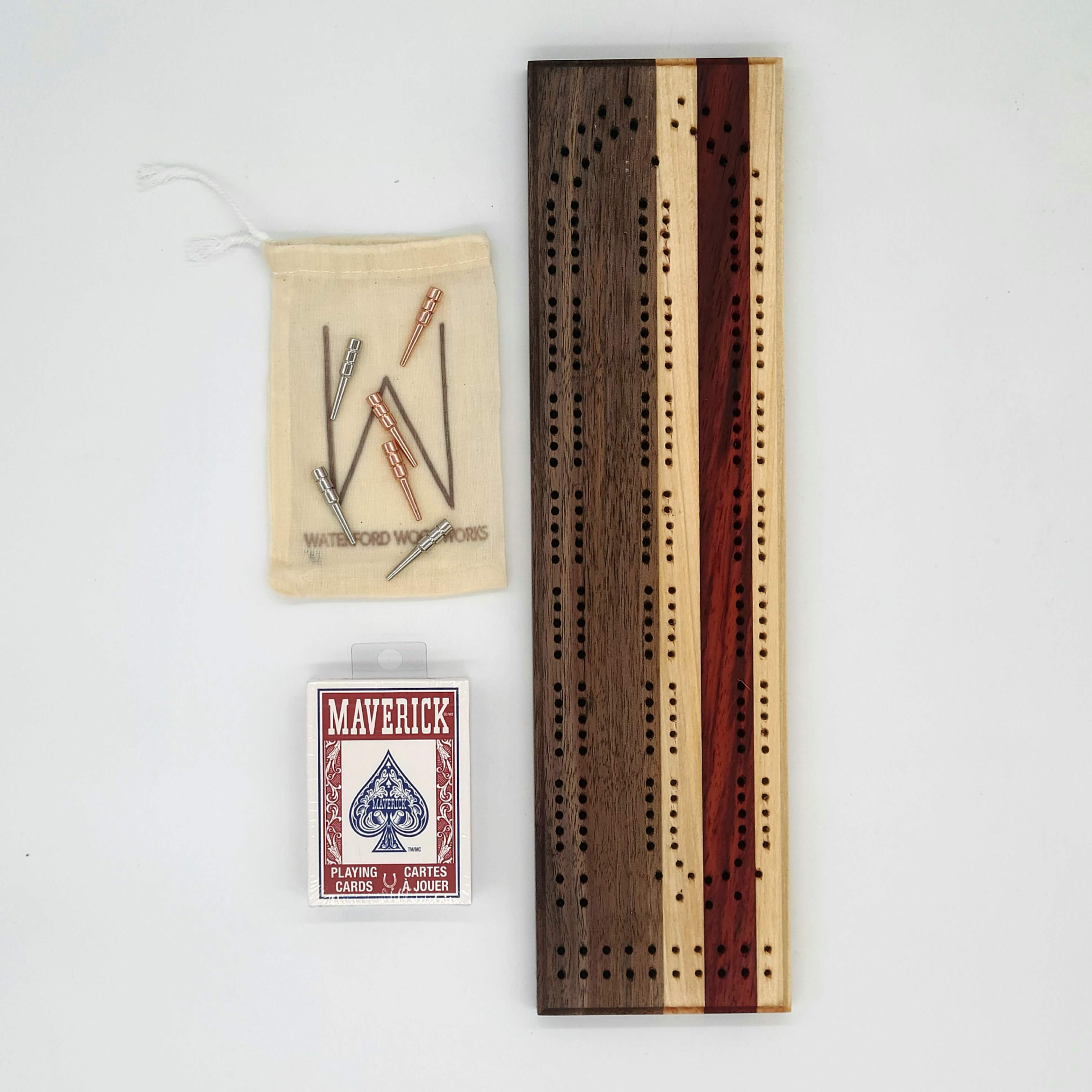 Traditional Cribbage Board