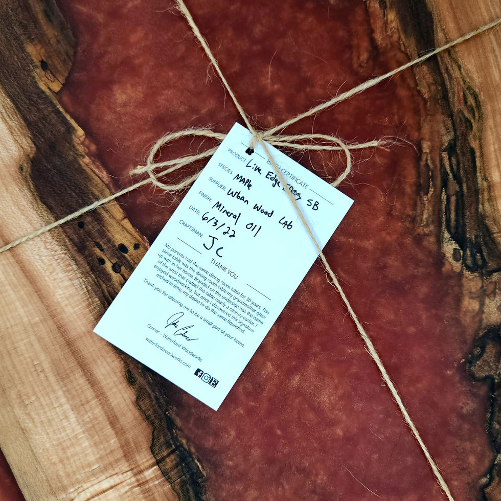 Thumbnail: Live Edge & Epoxy River Serving Board