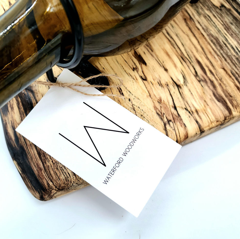 Thumbnail: Live Edge 3 Bottle Wine Rack - Hickory