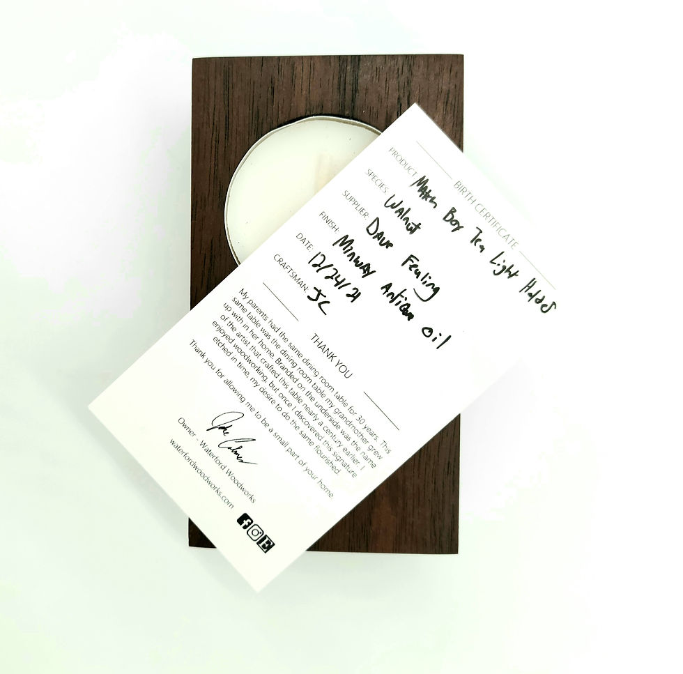 Thumbnail: Matchbox Tea Light Holders