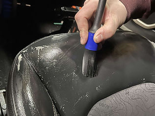 cleaning leather