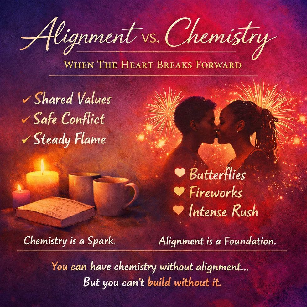 Chemistry and Alignment: The Vital Difference Between the Two in Lasting Relationships
