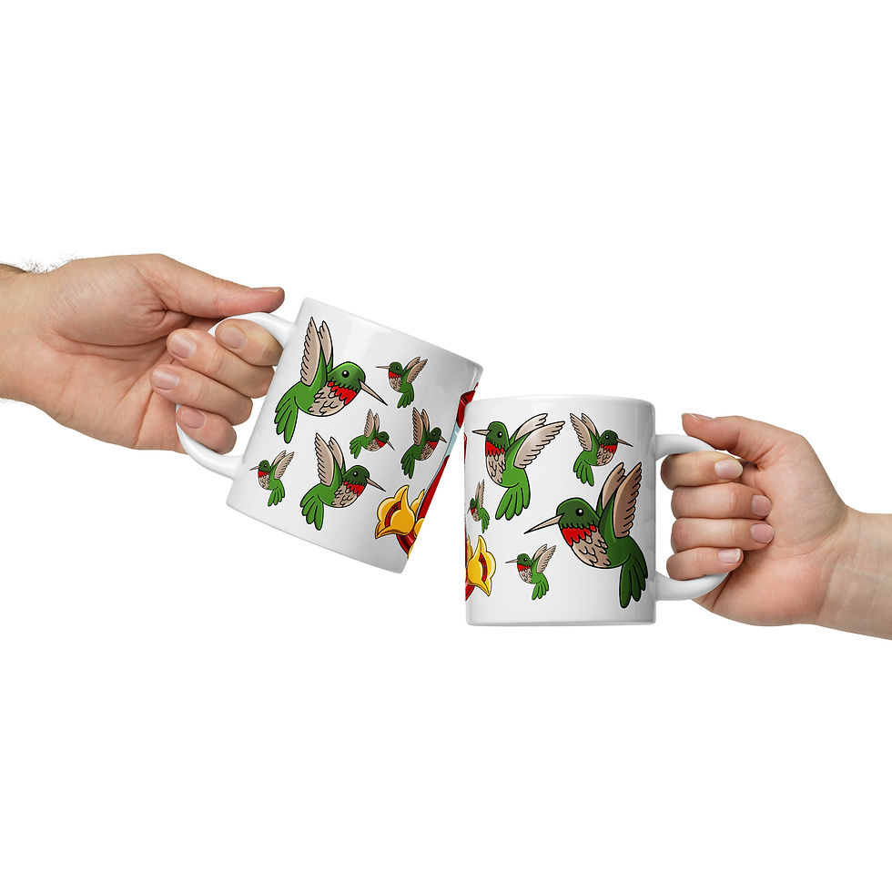Thumbnail: Traffic Jam at the Feeder Mug