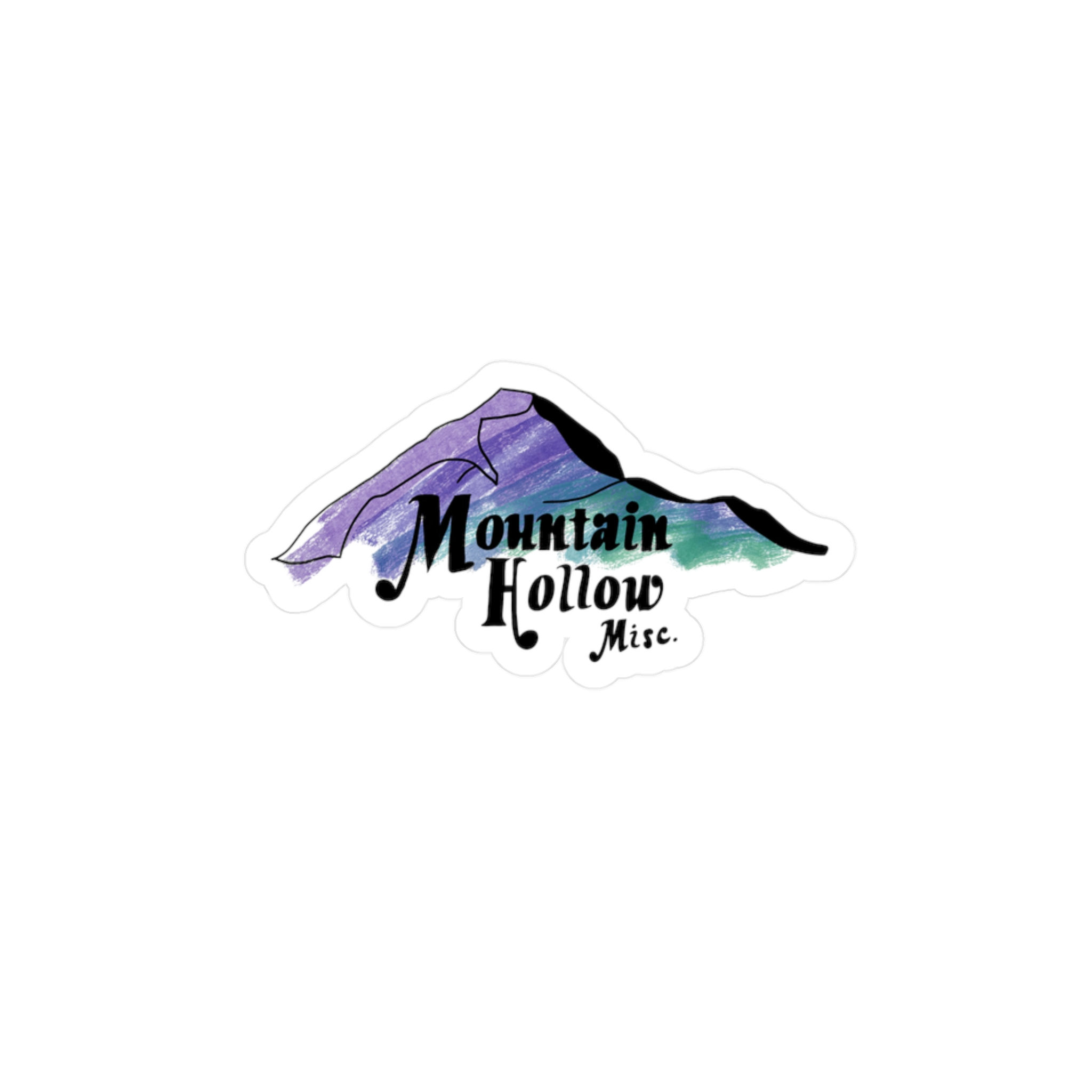 Mountain Hollow Logo Vinyl Decal