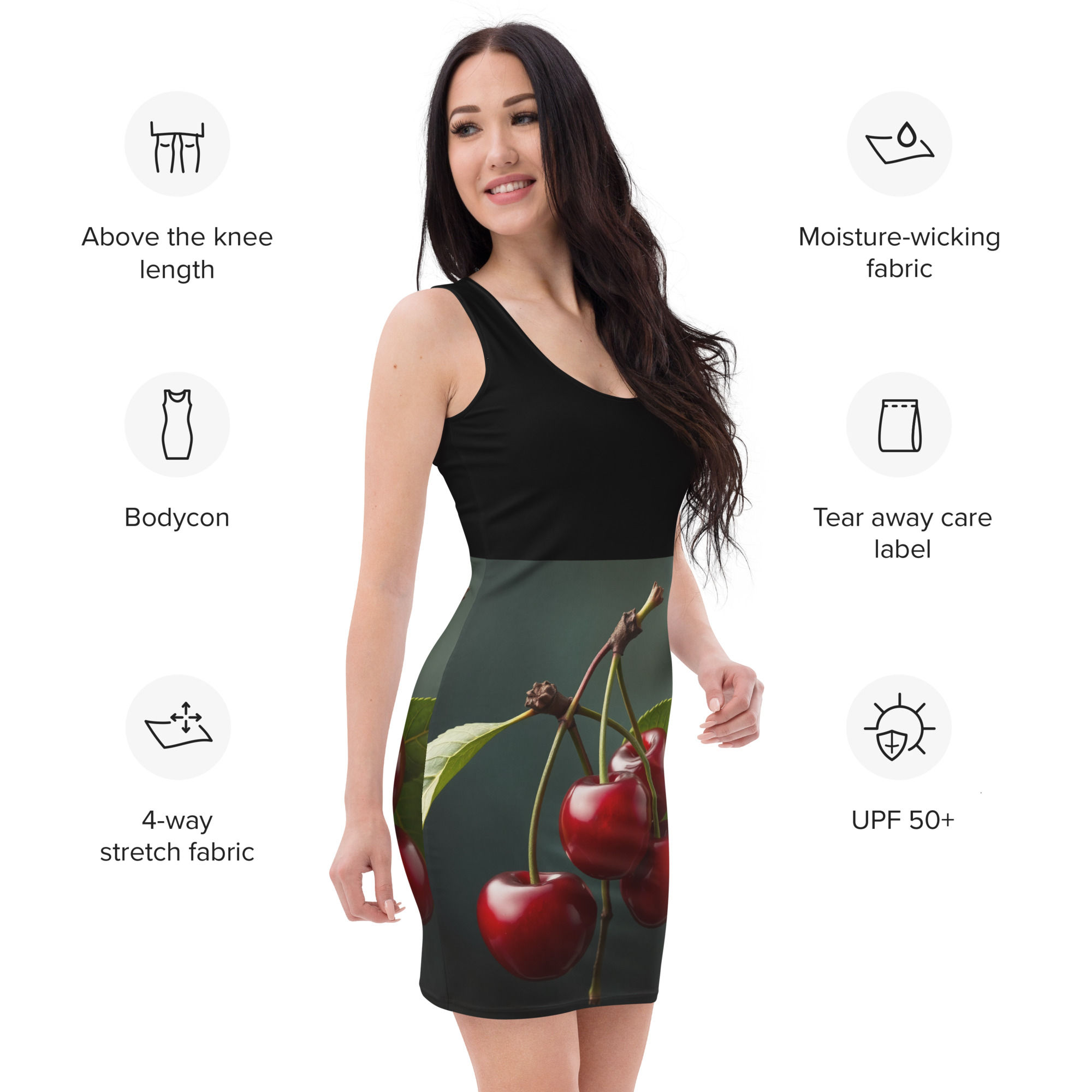 Cherries Body Dress