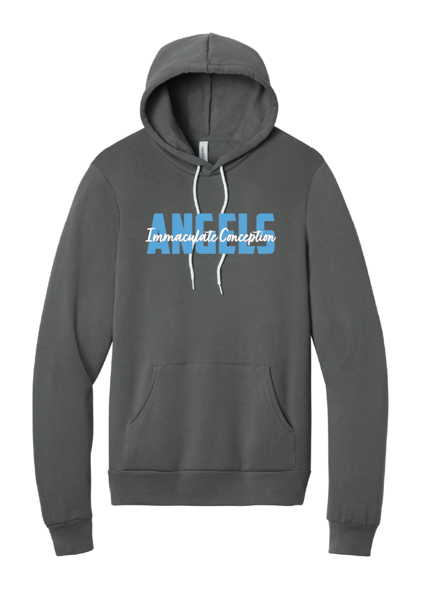 Cursive Angel Hoodie