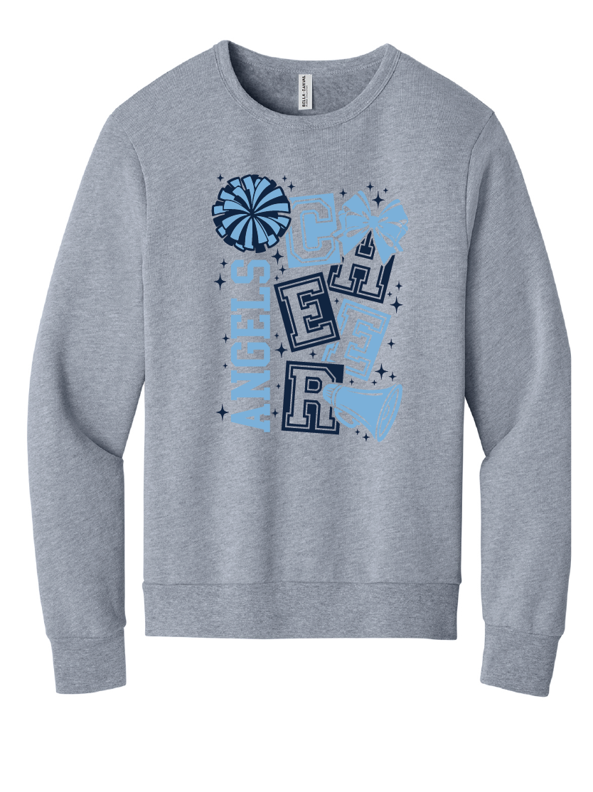 Cheer Crew Neck- Adult sizes only