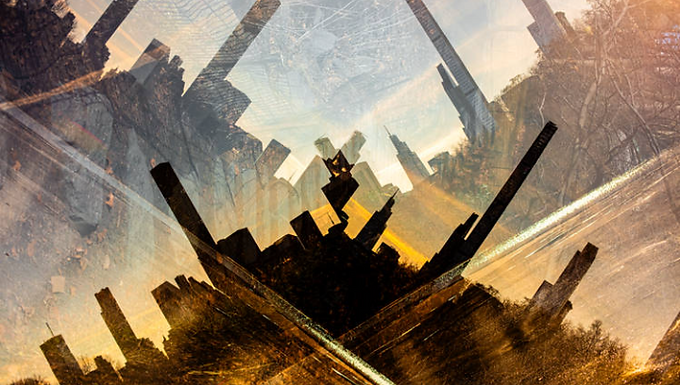 Multiple Exposure Photo Print
