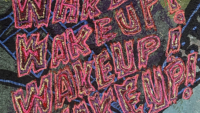 Fluid acrylic on canvas