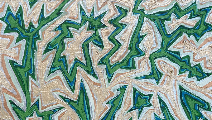 Fluid acrylic on canvas