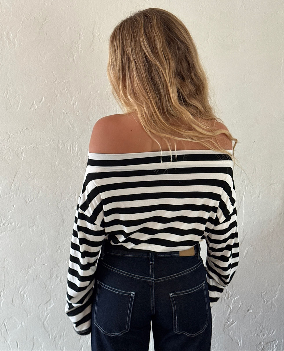 Thumbnail: Thalia Stripe Top