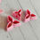 Thumbnail: 3 Petals Flower SET polymer clay cutters, side view, lightweight 3D printed tool for precise clay cutting
