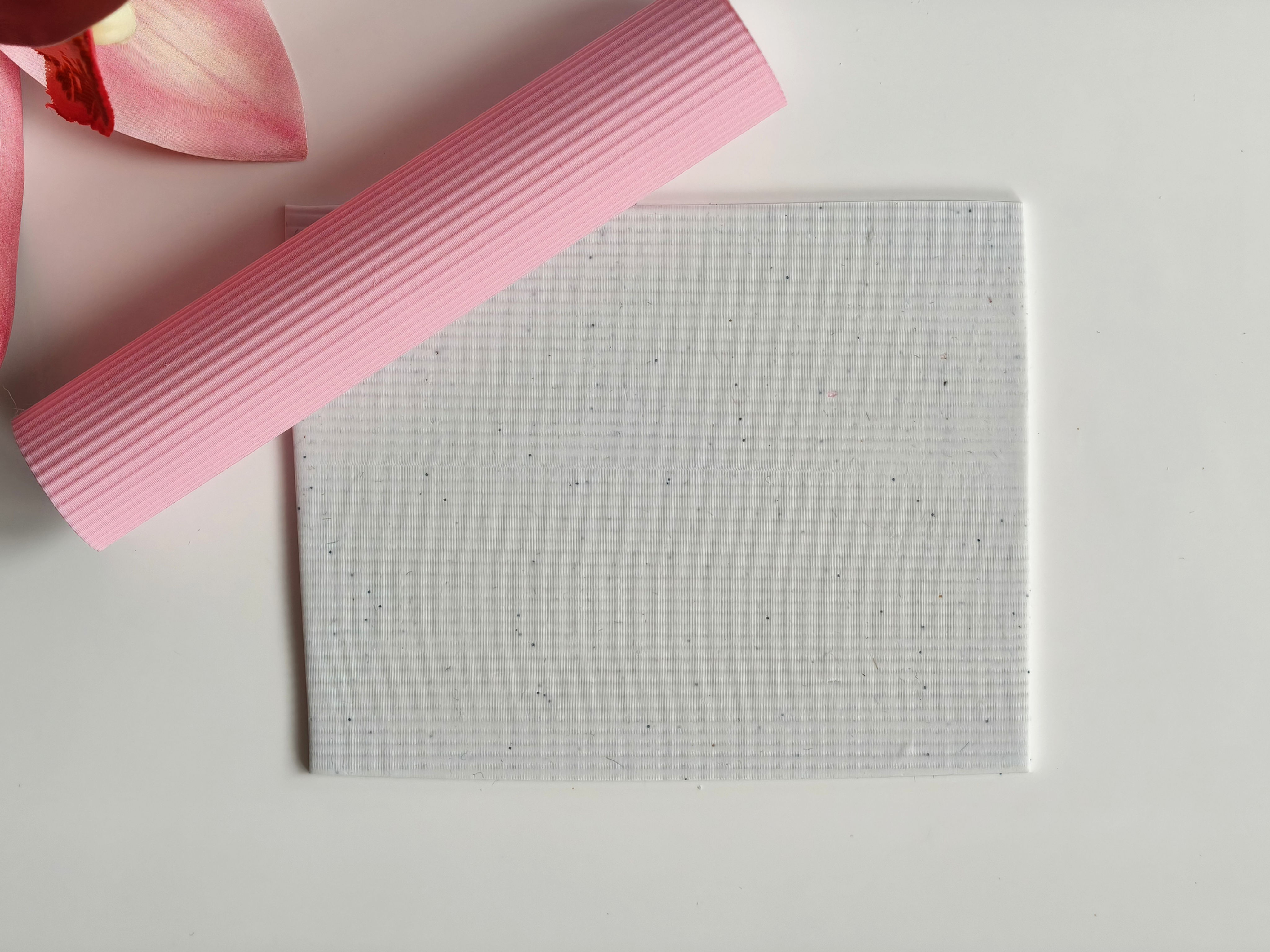 3D printed textured clay roller with fine lines seamless pattern for polymer clay
