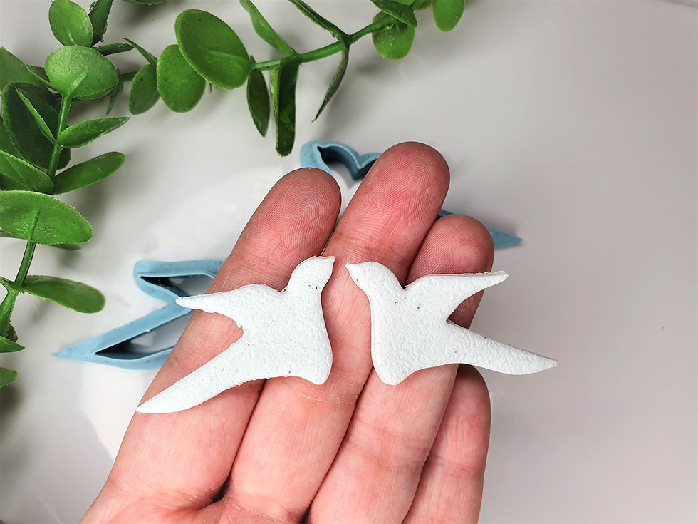 Thumbnail: Polymer Clay Cutter – Bird | 3D Printed | SKU 0085