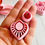 Thumbnail: Heart with stripes Clay Cutter #R393 #R394