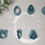 Thumbnail: Polymer clay shape cut by a easter bungle clay cutters, clean edges for handmade jewelry