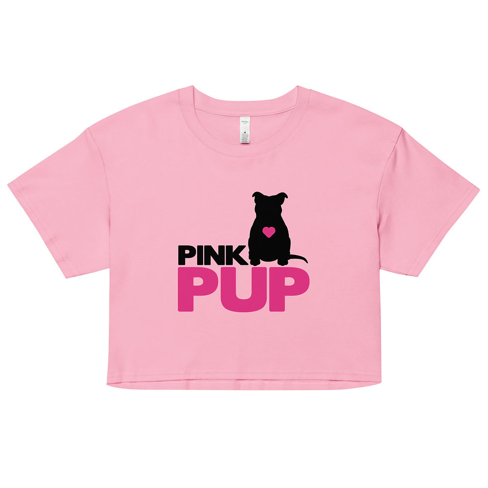 Thumbnail: Pink Pup Signature Crop Top