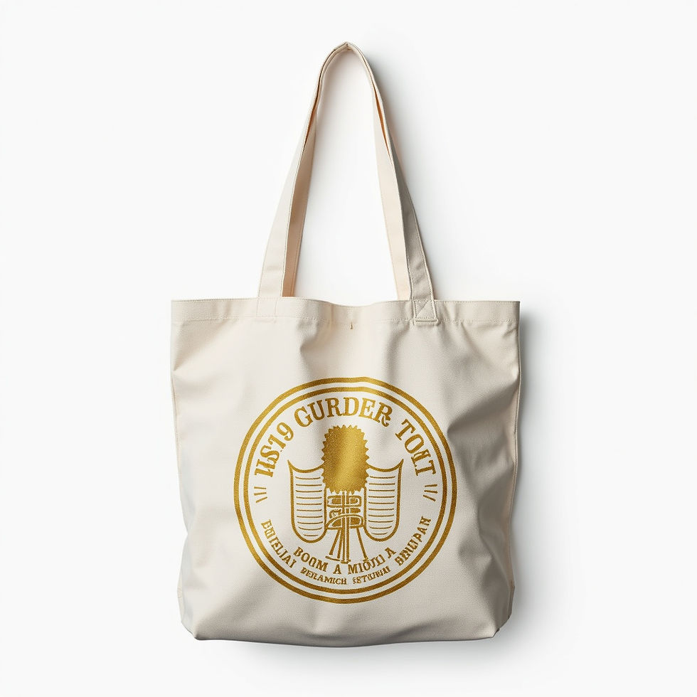 Vintage Blues Tote